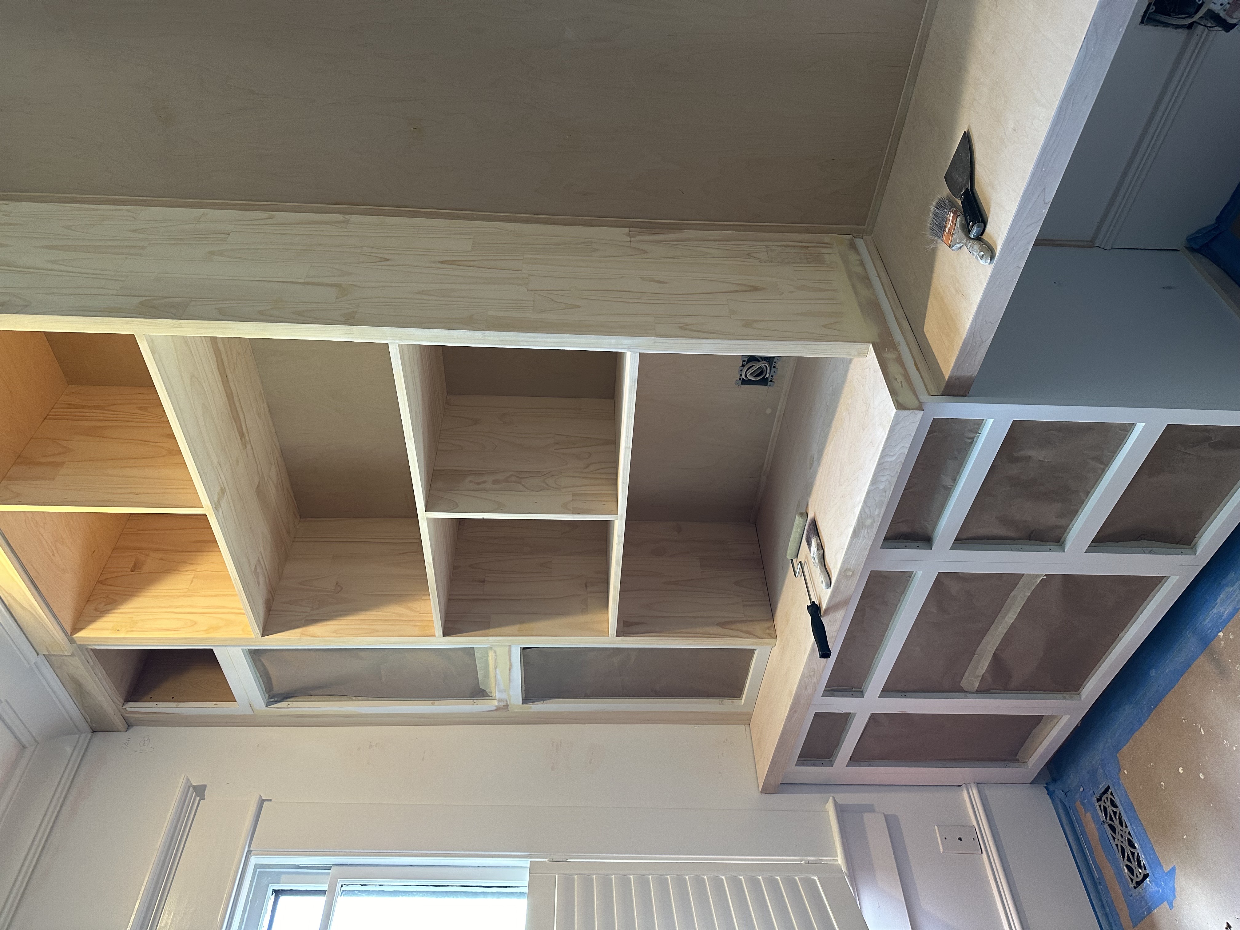 Custom Build-in Cabinets Project 22